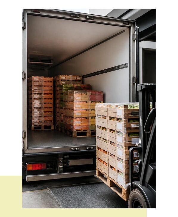 Перевозка сельхозпродукции на паллетах с доставкой в Кимры